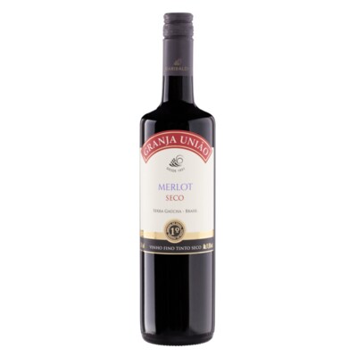 Vinho Bra Granja Uniao 750ml Cab.seco Merlot