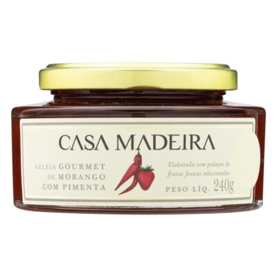 Geleia Casa Madeira 240g Gour.mor.pim.