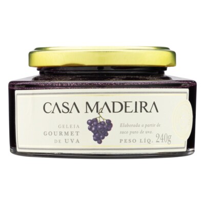 Geleia Casa Madeira 240g Original de Uva
