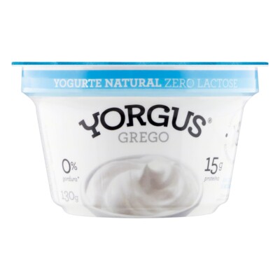 Iogurte Grego Yorgus 130g 0%