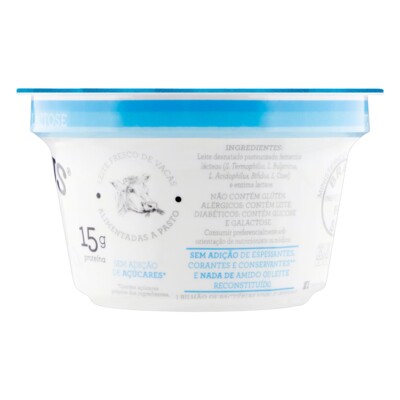 Iogurte Grego Yorgus 130g 0%