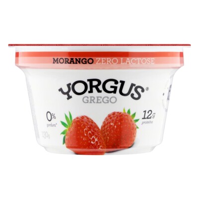 Iogurte Grego Yorgus 130g Morango
