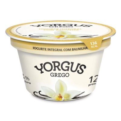 Iogurte Grego Yorgus 130g Integral Baun.