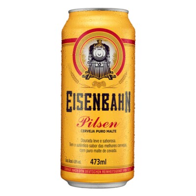 Cerveja Pilsen Eisenbahn 473ml