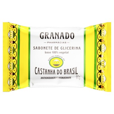 Sabonete Barra Glicer.granado 90g Castanha do Bra