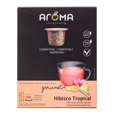 Caps.cha Aroma Selezione 25g Hibisco Tropic.