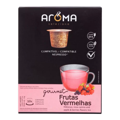 Caps.cha Aroma Selezione 25g Frut.vermelhas