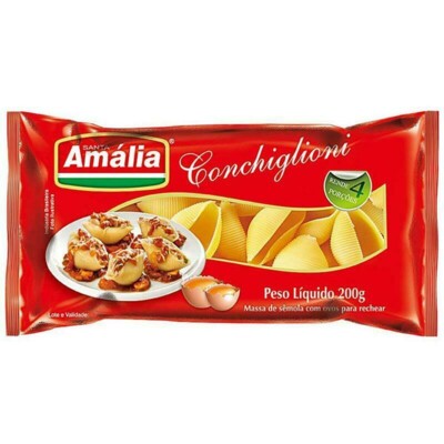 Macarrao C/ovos Amalia 200g Conchiglioni