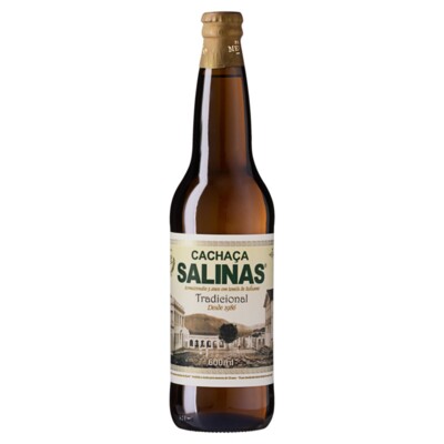 Cachaca Salinas 600ml Tradicional