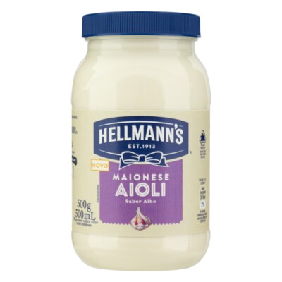 Maionese Hellmanns 500g Aioli Alho