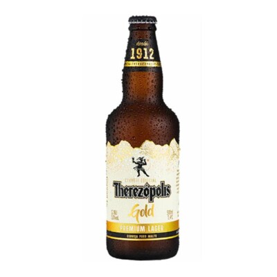 Cerveja Therezopolis 500ml Vd Gold Larger