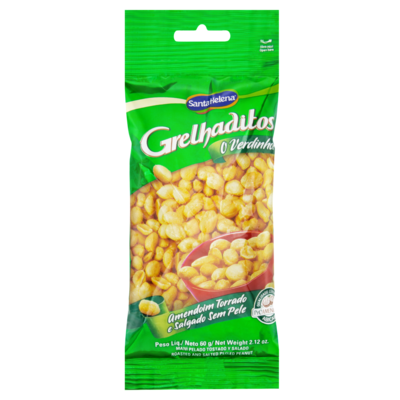 Amendoim Grelhaditos 60g Santa Helena