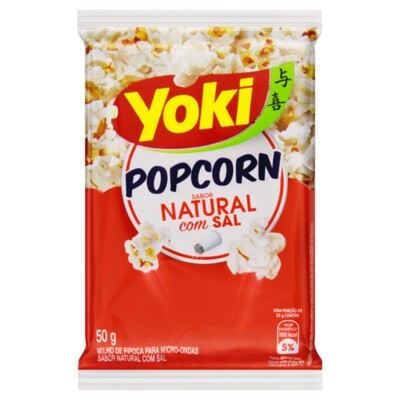 Milho Pipoca P/microo.yoki 50g Natural C/sal