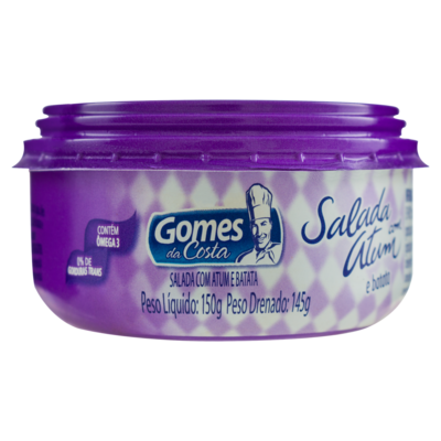 Salada de Atum Gomes da Costa 150g Batata Tradic.