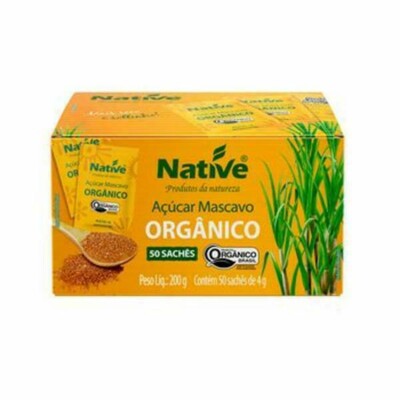 Acucar Mascavo Organ.native 200g 50 Saches 4g