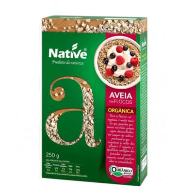 Aveia em Flocos Native 250g Organica