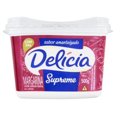 Margarina C/sal Delicia Supr.500g