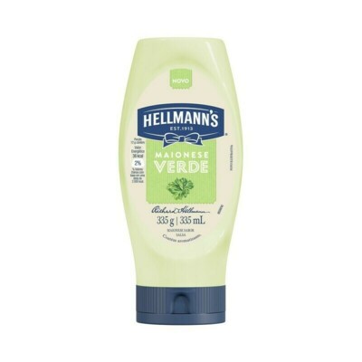 Maionese Hellmanns 335g Verde Squeeze