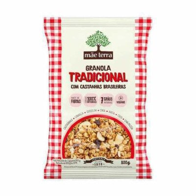 Mix de Cereais Mae Terra 800g Trad.c/castanha