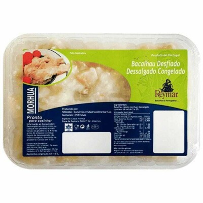 Bacalhau Desfiado Reymar 500g Dessalg.cong.