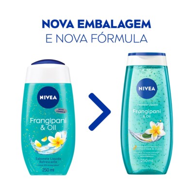 Sabonete Liq.nivea 250ml Frangipani/oil