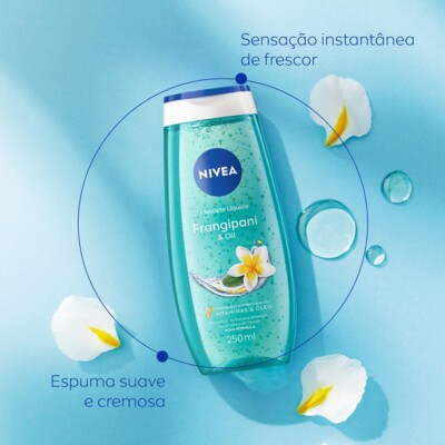 Sabonete Liq.nivea 250ml Frangipani/oil