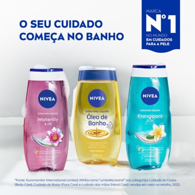 Sabonete Liq.nivea 250ml Frangipani/oil
