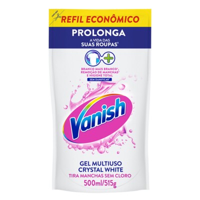 Alvejante Vanish 500ml White Refil