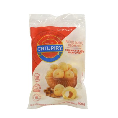 Pao de Queijo Catupiry 300g Doce Lte/catup.