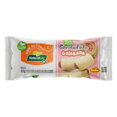 Enroladinho Natural Life 65g Goiabada S/glu