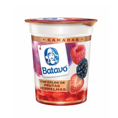 Iogurte Camadas Batavo 100g Frut.vermelhas