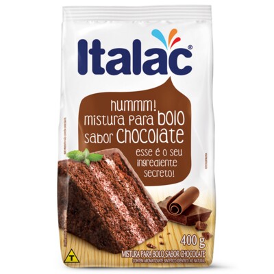 Mistura P/bolo Italac 400g Chocolate
