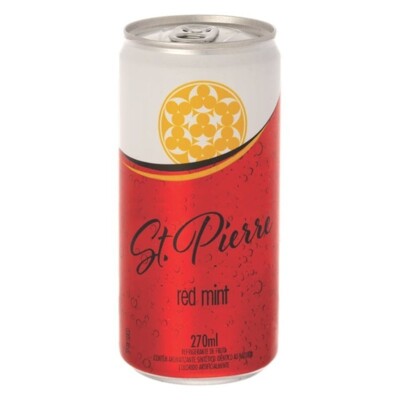Refrigerante de Ext.st.pierre 270ml Red Mint Lt