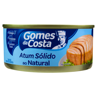 Atum Gomes da Costa 170g Solido Natural
