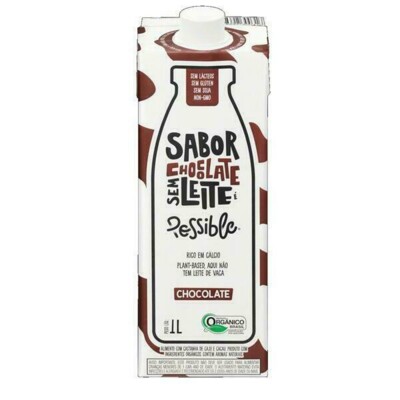 Bebida Castanha Possible 1l Cacau/chocolate