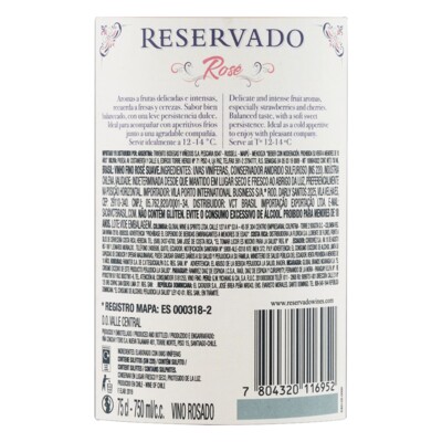 Vinho Chi Concha Y Toro Res.750ml Spritzer Rose