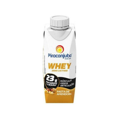 Bebida Lact.whey Piracanjuba 250ml Z.l.amendoim