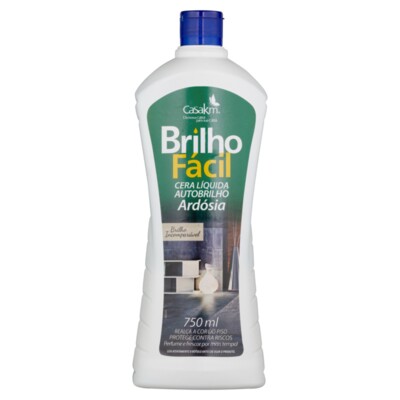 Cera Brilho Facil 750ml Ardosia