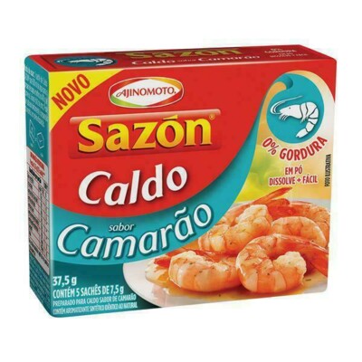 Caldo Sazon 32,5g Camarao