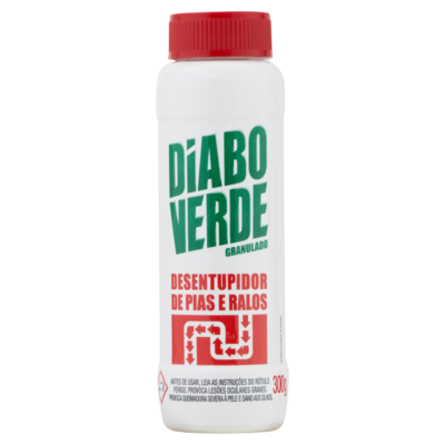 Desentupidor Diabo Verde 300g Granulado