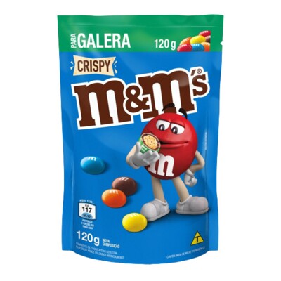 Chocolate M&ms 120g Crispy