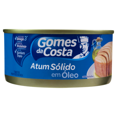 Atum Gomes da Costa 170g Solido Oleo