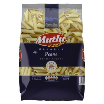 Massa Mutlu 500g Penne Rigate