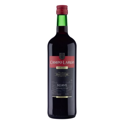 Vinho Bra Campo Largo 750ml Tinto Suave