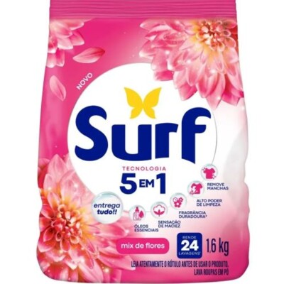 Sabao em Po Surf 1,6kg Explo.de Flores