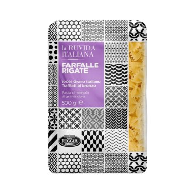 Massa La Ruvida 500g Farfalle Rigate