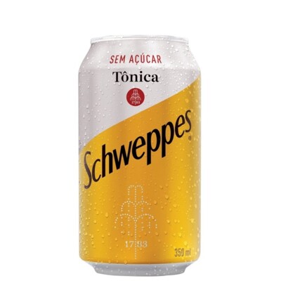 Agua Tonica Schweppes 350ml Zero