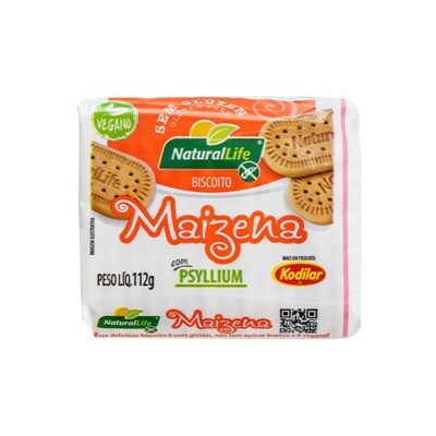 Biscoito Maizena Nat.life 112g
