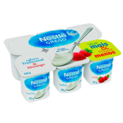 Iogurte Grego Nestle 540g Morango