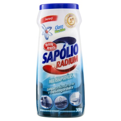 Saponaceo em Po Sapolio Radium 300g Cloro